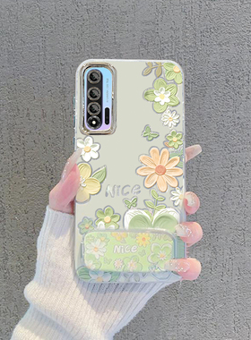 适用华为nova6手机壳7Pro油画花朵8/9SE个性创意唯美10高级感新款女nova11全包防摔12/13带镜头膜14Ultra外壳