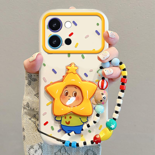 适用一加13T手机壳1+12星星人支架11女新款OnePlus全包防摔ACE5硅胶保护套Ace3Pro可爱卡通ace2V网红爆款软壳