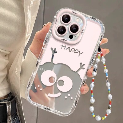 苹果新款高级感创意手链挂绳外壳