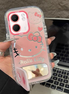 适用OPPOA5X手机壳A3Pro秋冬女款A2m镜面支架A1高级感OPPO全包防摔A97硅胶软壳A93s可爱卡通A58网红爆款A57