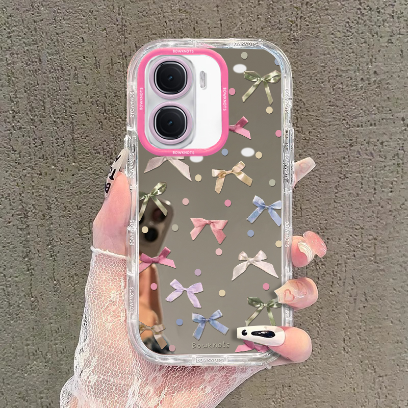 适用iQOO新款轻奢高级镜面泡芙壳