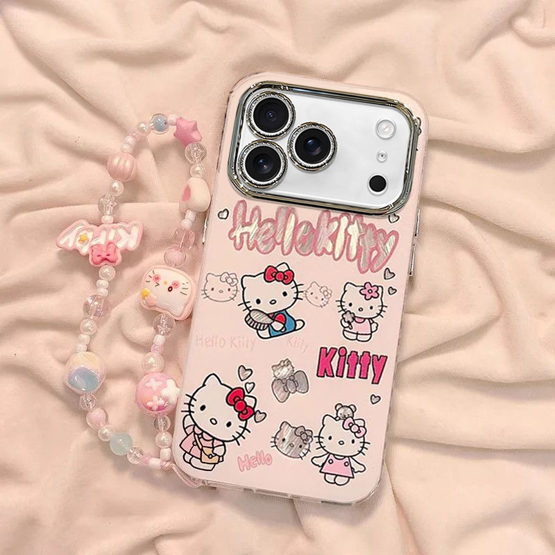 适用苹果新款带手链镜头膜保护套