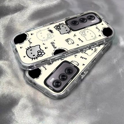 适用oppoReno12手机保护壳Reno13/11英文KT猫10Pro+网红爆款9/8可爱卡通7se全包边防摔6/5不会撞壳Reno4se保