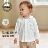 Zoo儿童衬衫 春秋款 男女宝宝长袖 Elk 衬衣洋气上衣童装 内搭外套