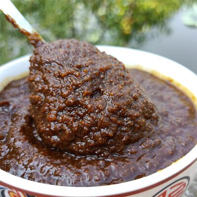 湖北麦酱小麦酱麦子酱晒酱甜酱火锅蘸料酱湖南麦酱贵州土麦酱