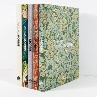 Morris威廉莫里斯花纹植物绿色画集样板房色彩装 饰摆件可阅览真书