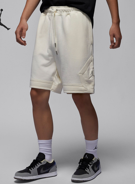 Nike/耐克正品JORDAN男士宽松运动训练针织短裤FV7258-133