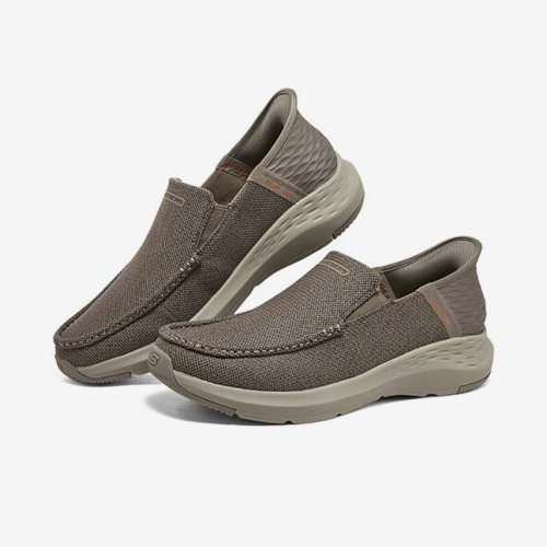 Skechers/斯凯奇正品Slip-ins男子网面透气一脚蹬运动休闲鞋
