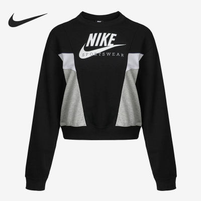 Nike/耐克正品新款女子休闲上衣运动服长袖套头衫外套 CZ8599-010