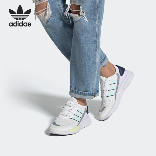 adidas正品女子fw0090运动鞋