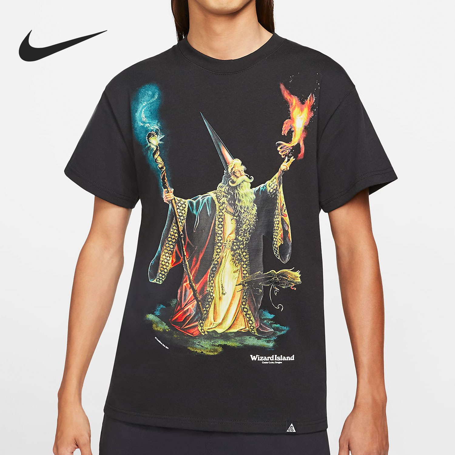 Nike/耐克 正品春季男子训练健身运动休闲时尚短袖DA4860-010