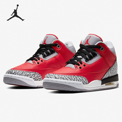 Nike/耐克正品Air Jordan 3 (GS)大童女子运动篮球鞋 CQ0488