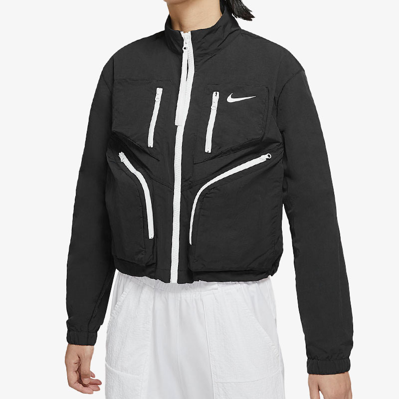 Nike/耐克正品休闲女子时尚潮流运动防风夹克外套 CU6037-010