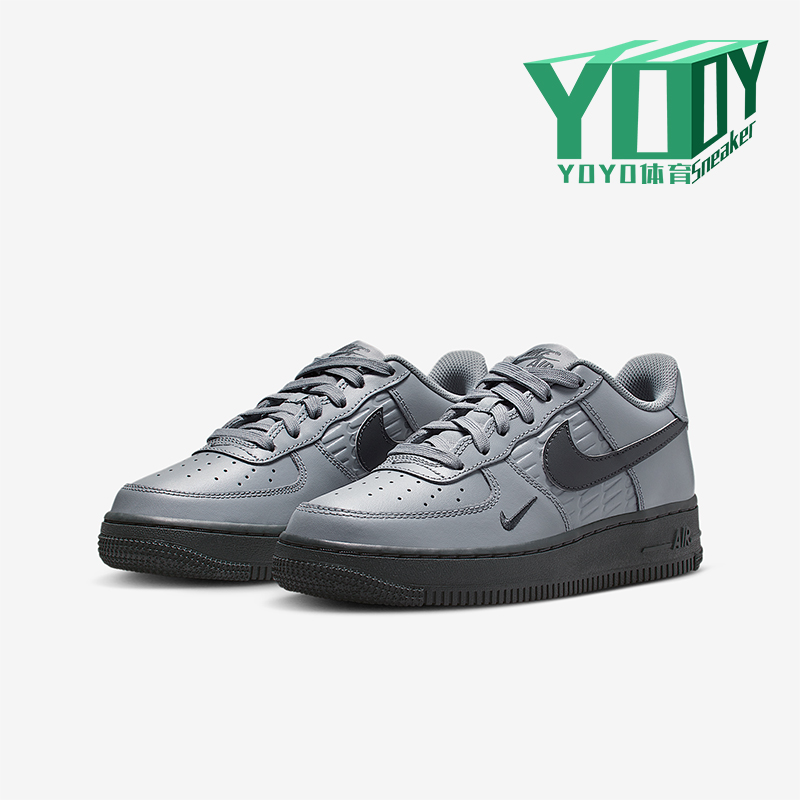 Nike/耐克正品Air Force 1 GS女子大童休闲经典板鞋IH4475-025