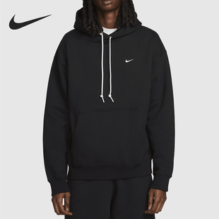 Nike/耐克正品Solo Swoosh男士加绒套头连帽卫衣DX1355-010