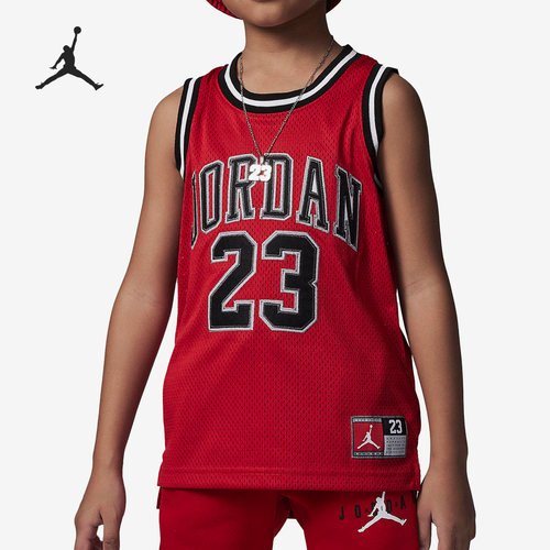 Nike/耐克正品JORDAN新款小童运动休闲无袖背心DV5702-687
