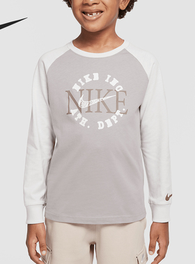 Nike/耐克正品Heritage Redux 小童插肩长袖T恤II3715-009