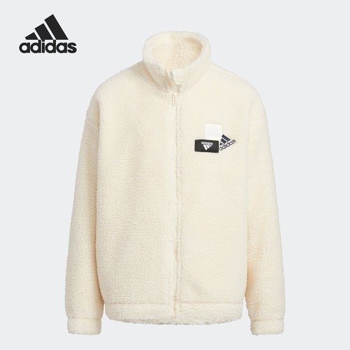 Adidas/阿迪达斯正品冬季新款大童摇粒绒保暖夹克外套HM5180