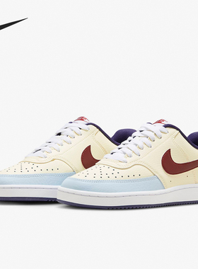 Nike/耐克正品Court Vision Low女士运动低帮板鞋FV8114-161