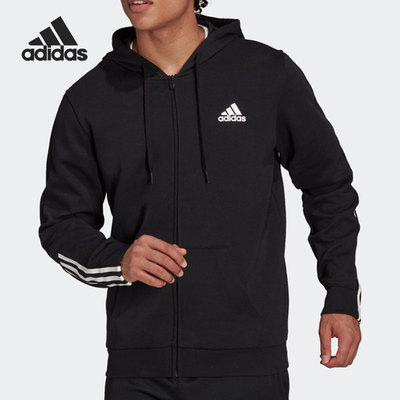 Adidas/阿迪达斯正品当季新款男子连帽时尚开衫外套GS1581
