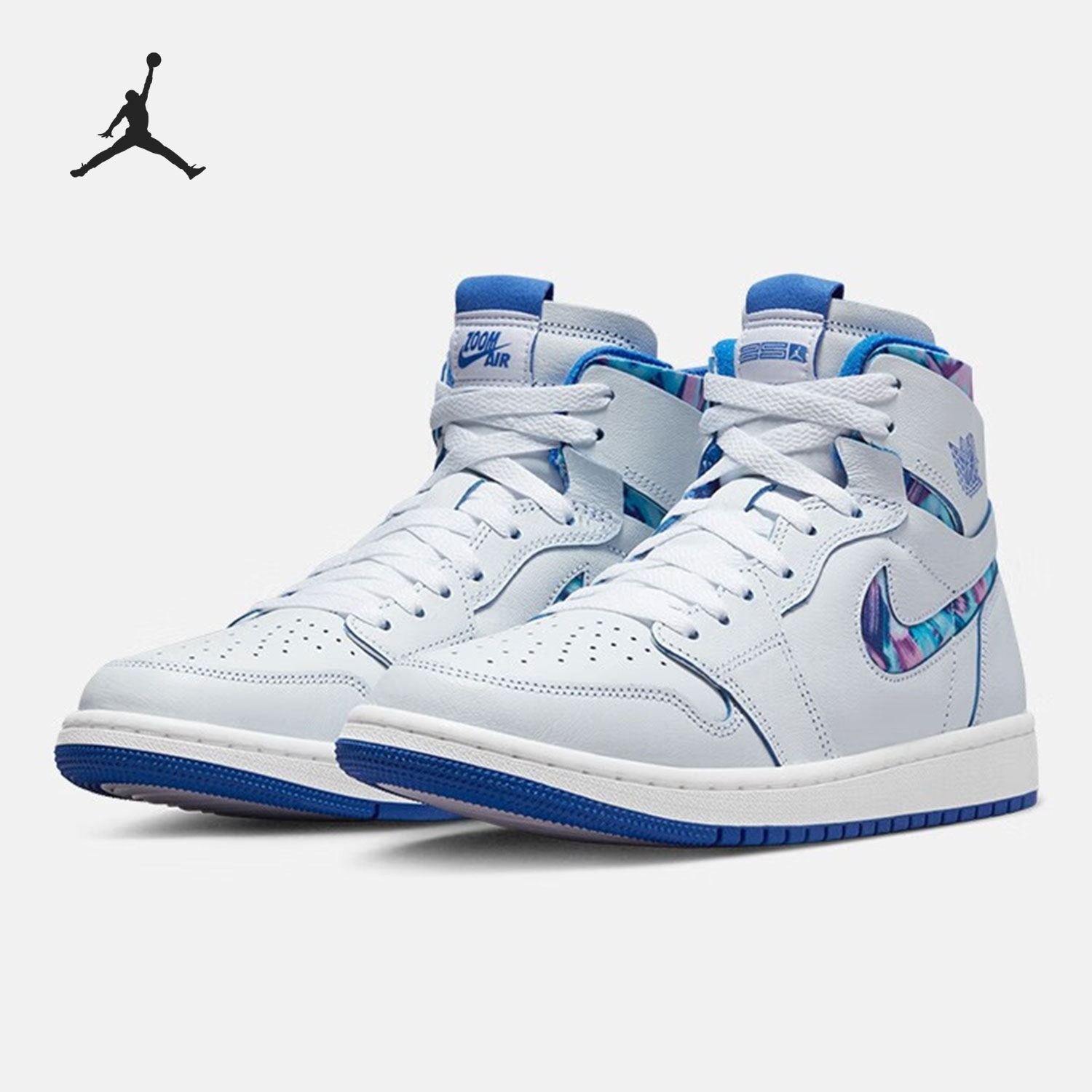 Nike/耐克正品 Air Jordan 1 Zoom 女子高帮板鞋 DV5575-140
