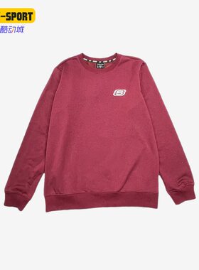 Skechers/斯凯奇正品新款男女运动圆领卫衣套头衫 FL320U106