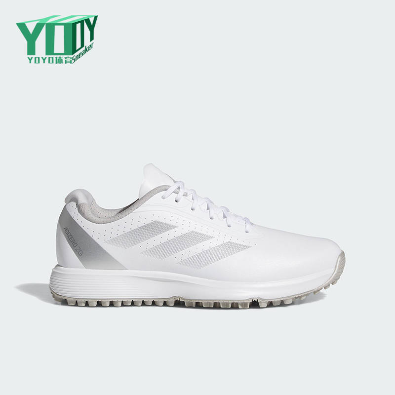 Adidas/阿迪达斯正品2025秋季款大童低帮运动高尔夫球鞋IH9885