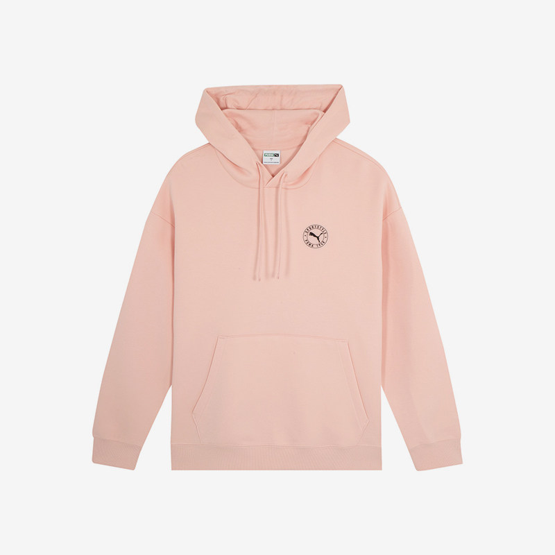 Puma/彪马正品新款男女款简约休闲针织连帽套头卫衣627879-92