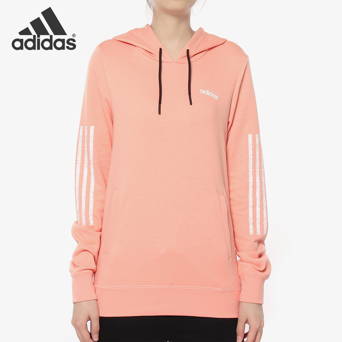 Adidas/阿迪达斯正品春季新款运动服休闲连帽套头衫EA3531