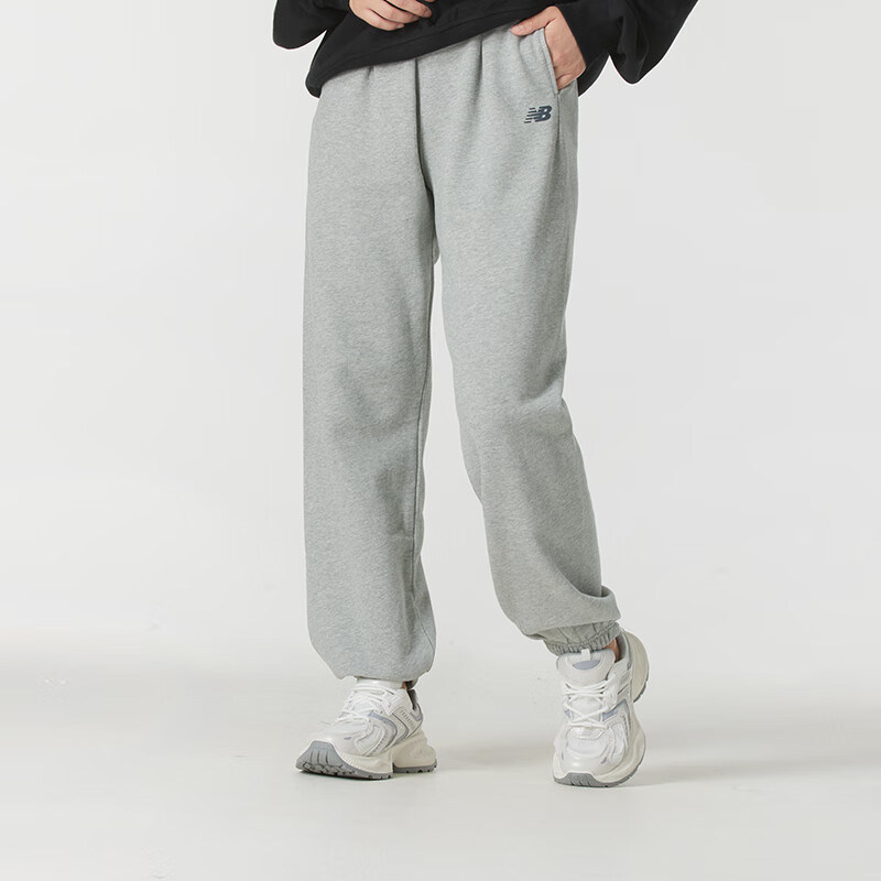 New Balance/NB正品新款女士束脚经典亲肤针织长裤MLE32032-MGR