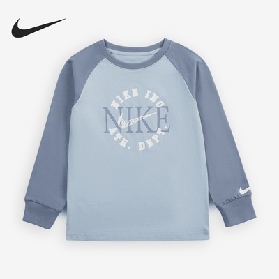 Nike/耐克正品Heritage Redux 小童圆领长袖T恤II3715-440