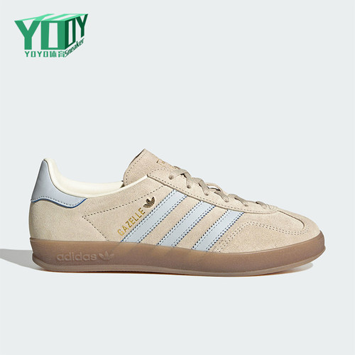 Adidas/阿迪达斯正品三叶草女士日常低帮系带耐磨休闲板鞋JR2432