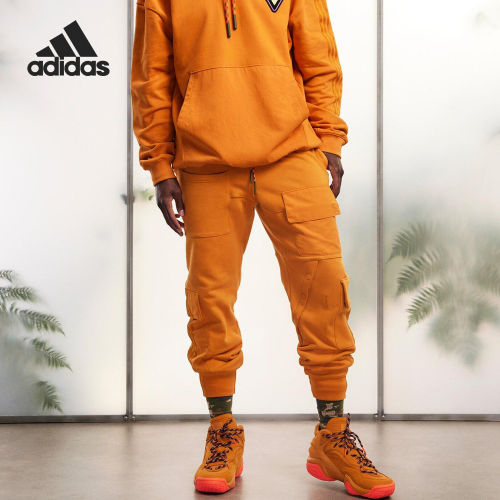 Adidas阿迪达斯正品IVY PARK联名款男女宽松收脚运动长裤IL9481