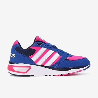 Adidas阿迪达斯正品Cloud foam女款低帮拼色生活运动休闲鞋AQ1514