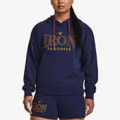 410 休闲连帽套头卫衣1380186 安德玛正品 运动女子潮流百搭经典