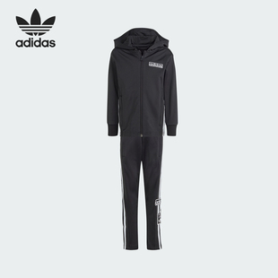 阿迪达斯正品 套装 SET小童运动长袖 IN2107 HOODIE Adidas