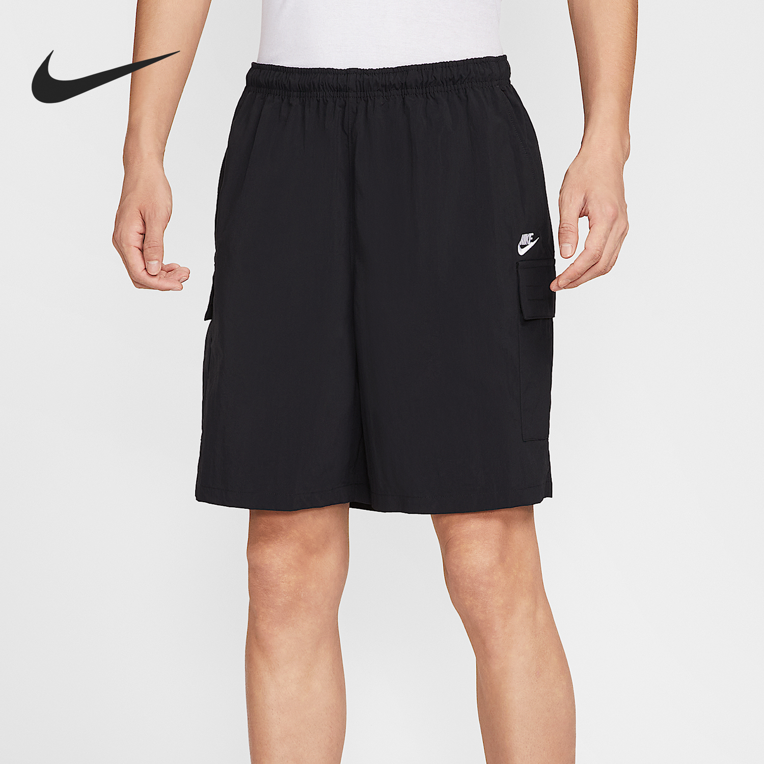 Nike/耐克正品夏季男士运动休闲宽松工装梭织短裤IH5048-010