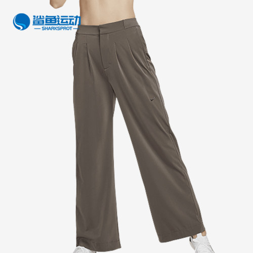 Nike/耐克正品女士运动宽松速干透气休闲梭织阔腿长裤 FQ2167-004