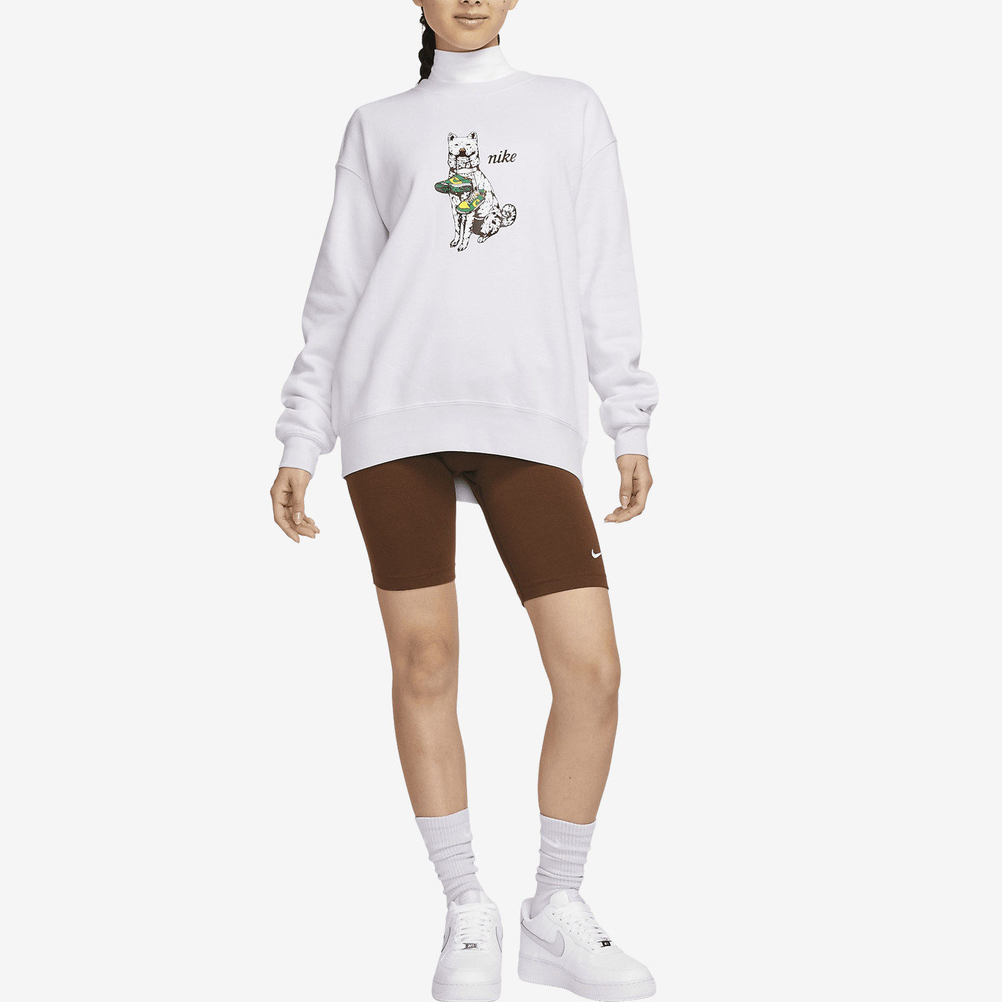 Nike耐克正品女轻便舒适日常出行运动卫衣/套头衫FJ1022-509