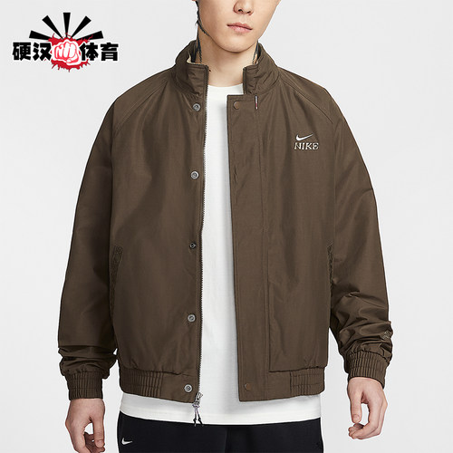 Nike/耐克正品2025冬季款男士日常立领耐穿刺绣外套IQ3705-212