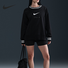 Nike/耐克正品春季新款女士保暖加绒圆领休闲卫衣HJ0950-010