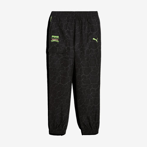Puma彪马正品TMNT联名儿童宽松舒适满印运动长裤630088-01