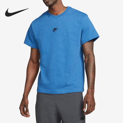 Nike/耐克正品夏季男子运动透气休闲圆领简约短袖DN5241-407