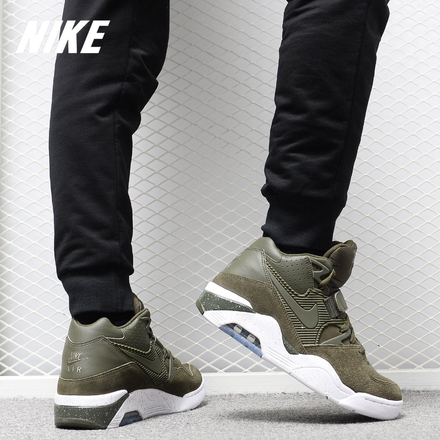 Nike/耐克正品AIR FORCE 180 巴克利黑白奥利奥复刻休闲鞋 310095
