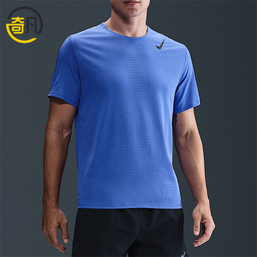 Nike/耐克正品男士圆领舒适休闲运动透气短袖T恤HJ3377-411