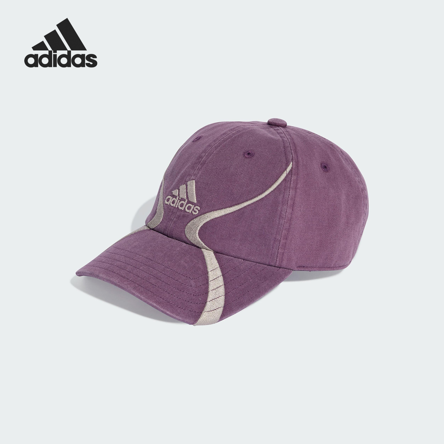 Adidas/阿迪达斯正品2025年新款女士休闲运动遮阳帽KF3315