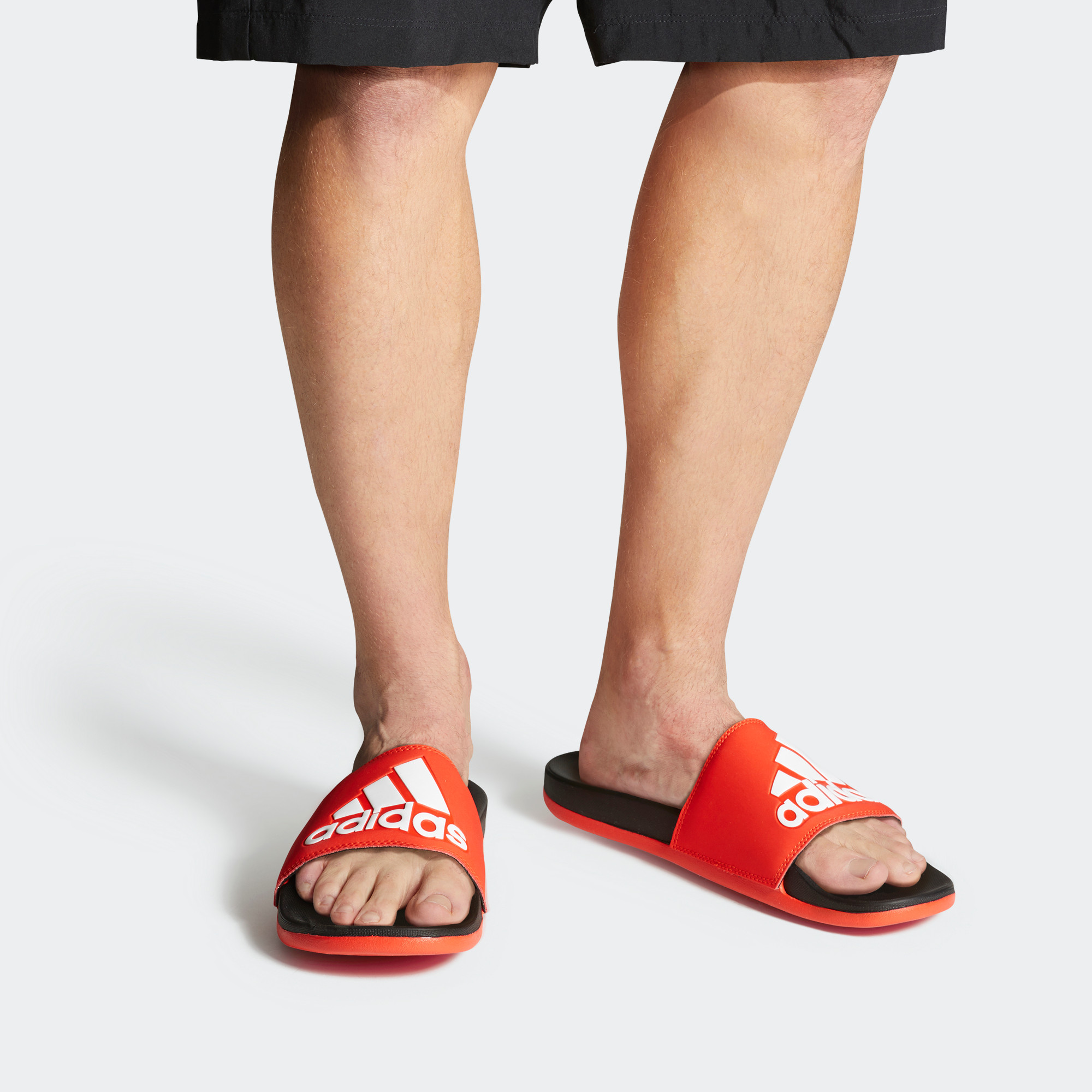 Adidas/阿迪达斯正品新款男子防滑轻便耐磨运动拖鞋 F34722