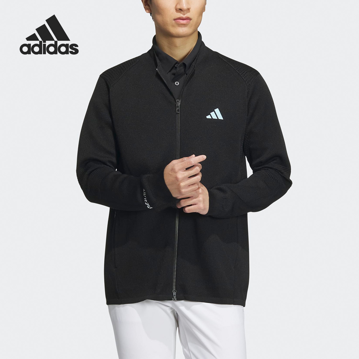 阿迪达斯男子高尔夫运动夹克外套