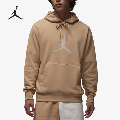 Nike/耐克正品Jordan男子时尚加绒连帽运动套头卫衣FD7466