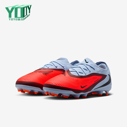 Nike/耐克正品2025 GS女子大童耐磨复古低帮透气足球鞋HM9204-400